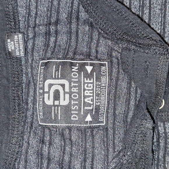 Henley shirt by Social Distortion L - Picture 2 of 6